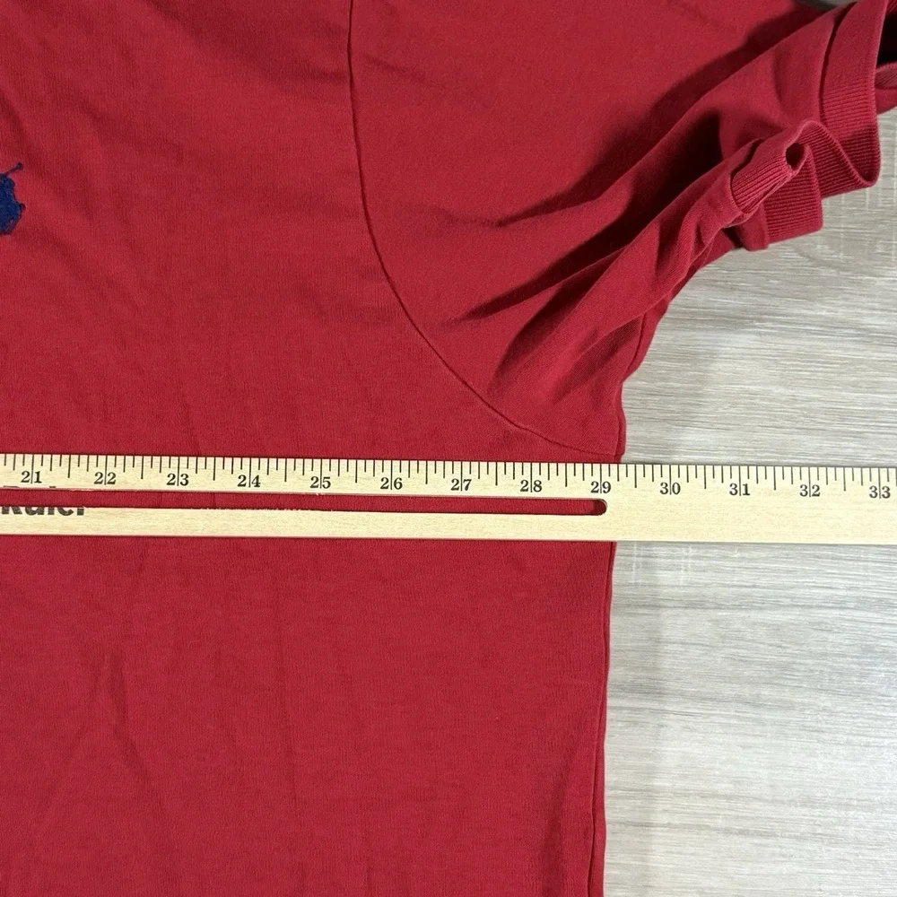 Polo Ralph Lauren Polo Men's‎ 3XB  Red Pony Shirt Logo Embroidered Small Stain